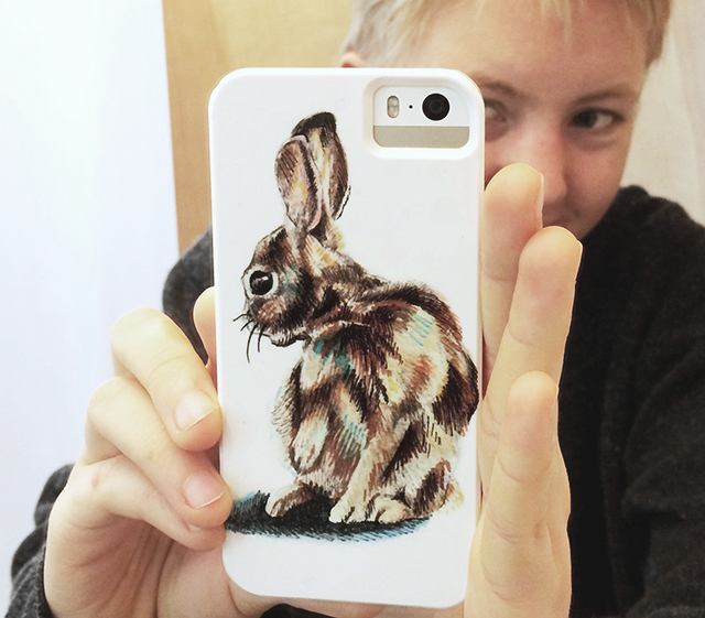 bunny iphone case