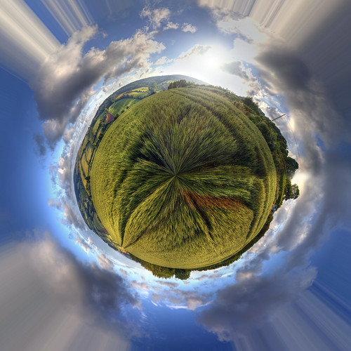 landscape farming devon agriculture hdr 360° photostitch coutryside wheatfield hss 360degree planetarypanorama 360°180°panorama sliderssunday 100xthe2014edition 100xlandscapes gmsproutrunswild