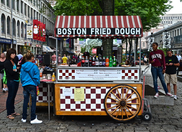boston fried dough stand