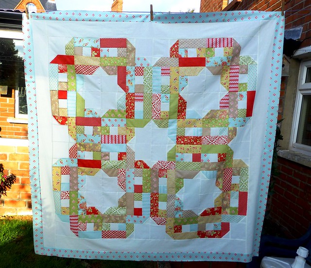 Overs and Unders quilt top