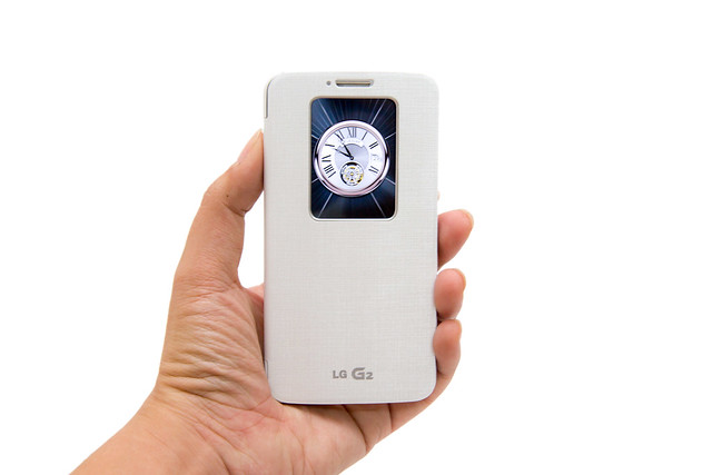 LG G2 國際版原廠 QuickWindow 皮套分享（台灣 LG 預購贈品）@3C 達人廖阿輝