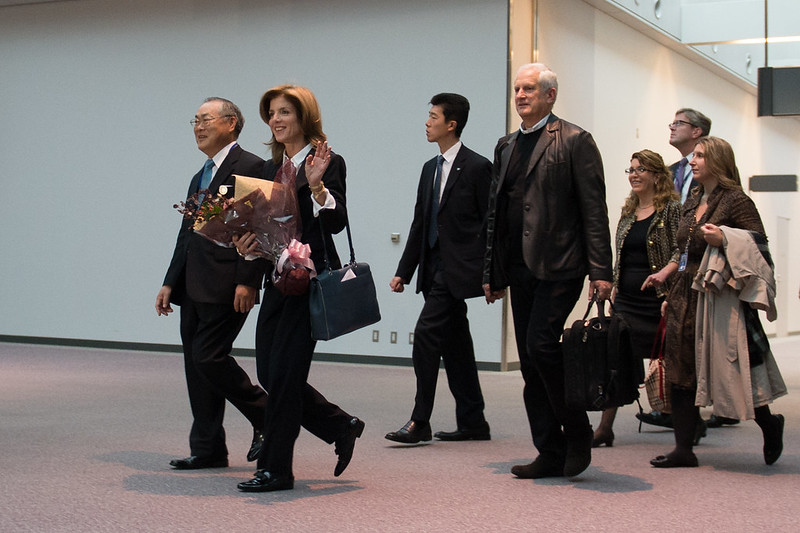 Ambassador Kennedy Arrives in Japan