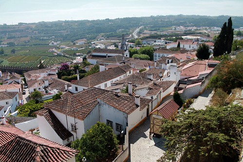 portugal rooftops obidos roofscape cityview cruisesblackseacruise