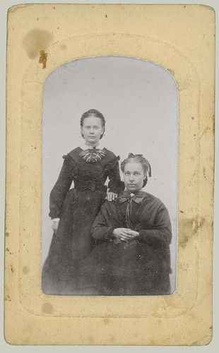 Tintype two ladies