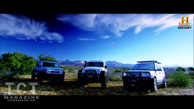 Top Gear USA on History FJ Cruiser Land Rover Jeep AEV