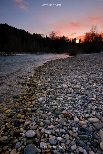 sunset nature river landscape austria evening abend österreich sonnenuntergang natur kärnten carinthia gail fluss landschaft villach nikond800 nikon1635