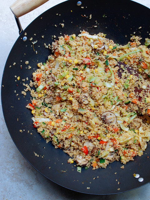 Vegetable 'Fried' Quinoa [revisited]