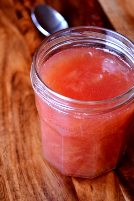 Rhubarb and Ginger Jam Recipe