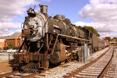 Frisco 1351 Steam Locomotive - Collierville, TN