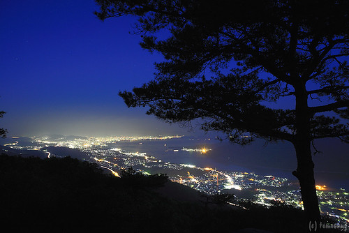Mt. Kyogoya at Night