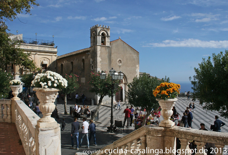 Taormina Hauptplatz