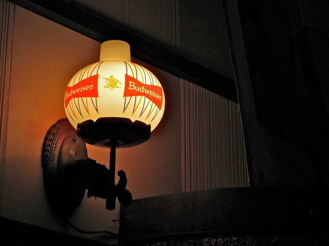 Greenwich Hotel - East Greenwich RI - Budweiser Lamp