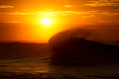 ocean sea orange sunrise newcastle surf hole wave blowback cowrie oceanbaths sooc