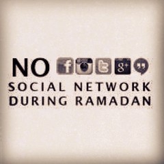 No social network during ramadan #no_sn #no_socialnetwork #ramadan #ramadan2014 #رمضان #رمضان_كريم