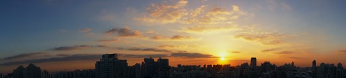 sunset shanghai 180°