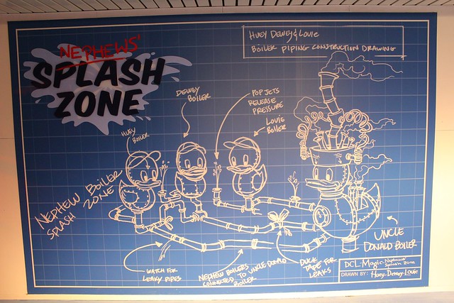 AquaLab and Nephews Splash Zone on the Disney Magic