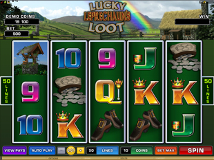  Lucky Leprechaun's Loot slot game online review