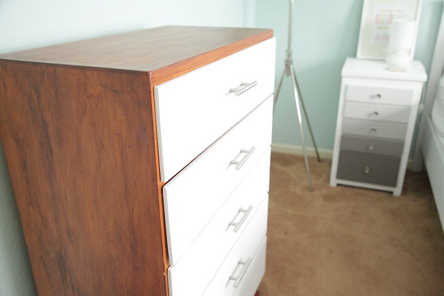After - Painted Dresser + New Hardware