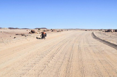 Stunning roads in desertic Damaraland, Namibia