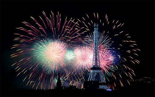 Paris 14 juillet 2013 Feu d'artifice Tour Eiffel