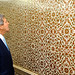 Secretary Kerry Admires a Hand-Painted Wall