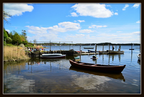 deutschland schleswigholstein schlei fischerboote fischerei kreisschleswigflensburg fischersiedlungholm stadtschleswig