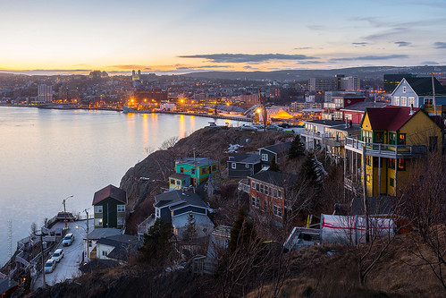 city winter sunset house canada building architecture port newfoundland nikon scenery downtown cityscape view harbour dusk hill wide stjohns clear seaport goldenhour nfld thebattery atlanticcanada d600 stjohnsharbour newfoundlandandlabrador downtownstjohns nikond600