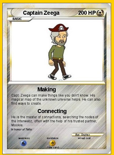 captain zeega card