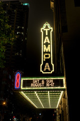 Tampa Theatre Marquee