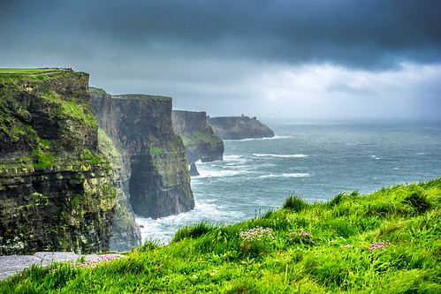 travel ireland sea sky cliff grass clouds landscape europe clare sony cliffs portfolio onsale moher bythesea liscannor cliffofmoher sonya7 sel2870