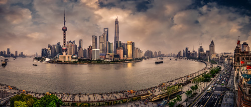 china sky colour tower zeiss river hotel cityscape peace shanghai pano sony pearl 24mm pudong bund jinmao hungpu a6000