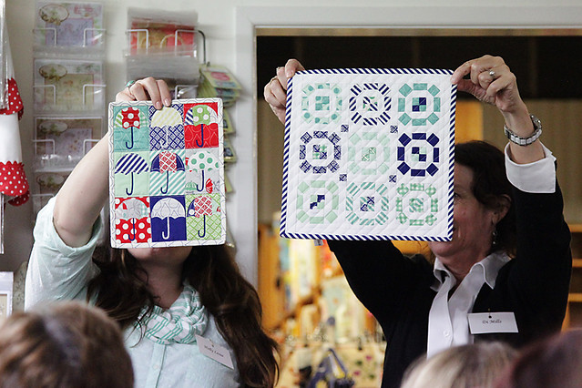 Camille Roskelley's Red Letter Day quilt class in Brisbane, Australia
