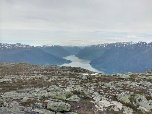 panorama view utsikt luster sognogfjordane molden