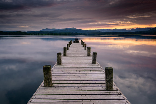 uk sunset cloud colour june canon reflections still nikon moody dusk jetty lakedistrict peaceful calm lee cumbria nd posts filters grad lakewindermere lastlight d800 2014 1635mm sunsetsnapper windermerejetty
