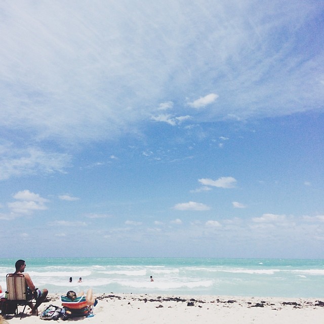 Happy place! #miami #southbeach #blogherfood