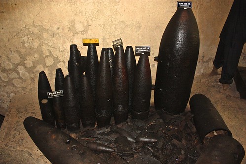 sampling of recovered bombs