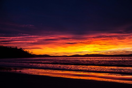 ocean sky beach weather clouds sunrise tasmania hobart canon550d