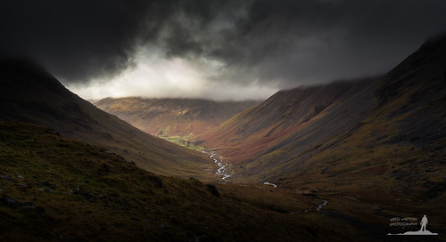light shadow cloud mountain lake canon river dark landscape district great scafell pike gable moorland wasdale 5dii ukmountainranges