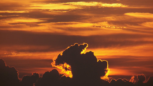 sunrise dawn morning clouds cloud red orange light melbourne melbournebeach brevard florida fl kodak z990