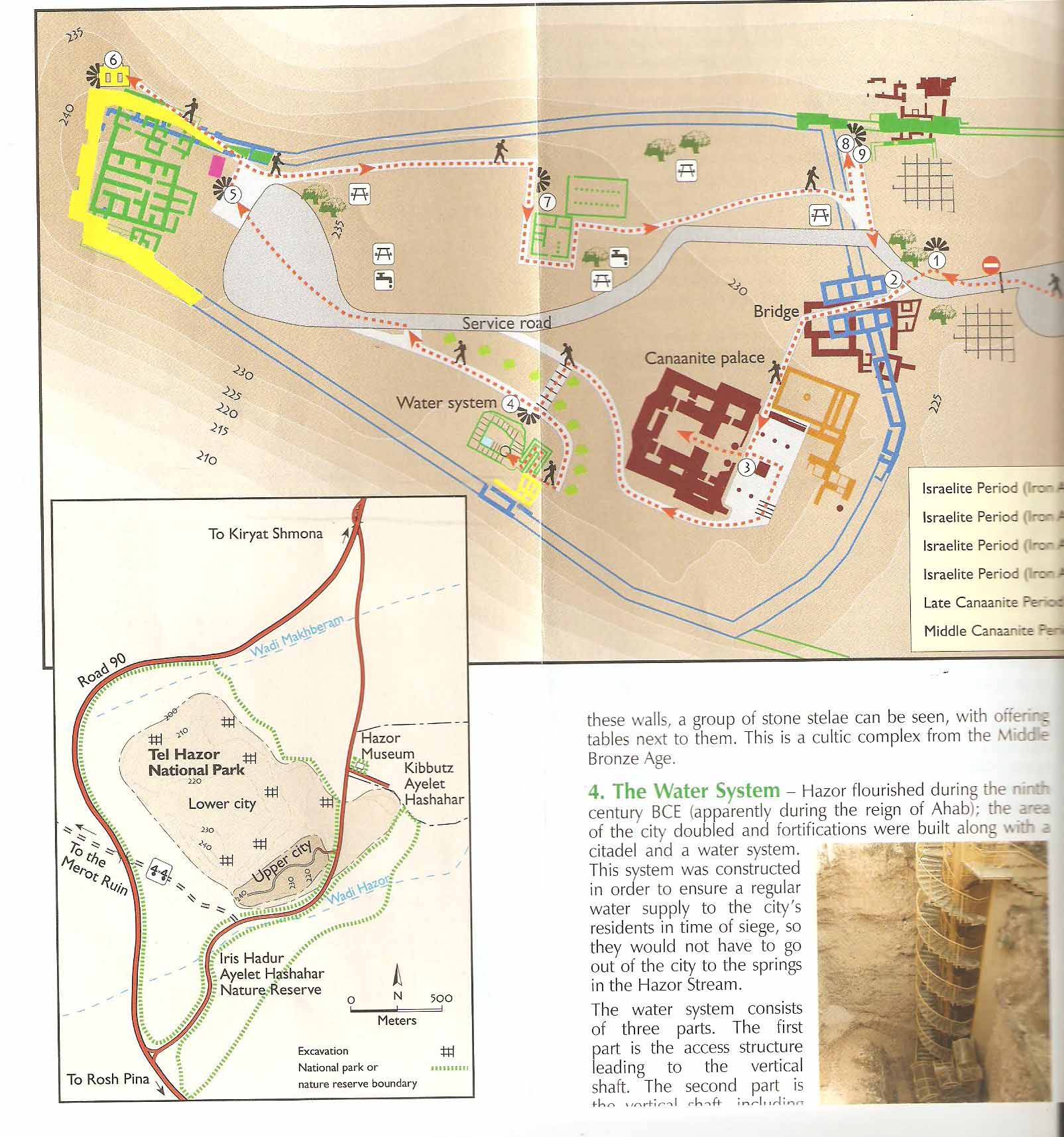 La ciudad cananea de Tel Hatzor. Israel., Guides-Israel (3)