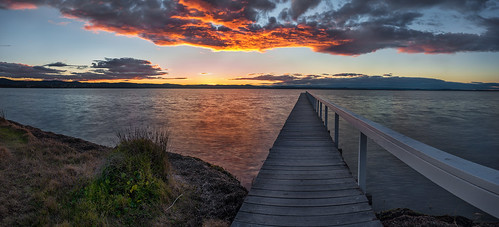 sunset lake colour clouds 35mm nikon sigma australia lee nsw centralcoast filters d610 parrys tuggerahlake parrysjetty longjetty littlestopper