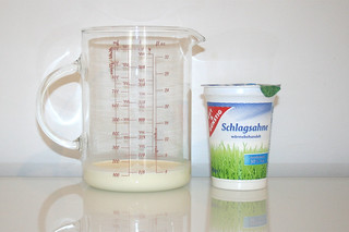 09 - Zutat Schlagsahne / Ingredient whipping cream