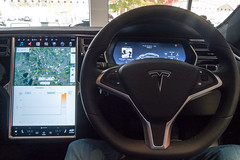Tesla cockpit