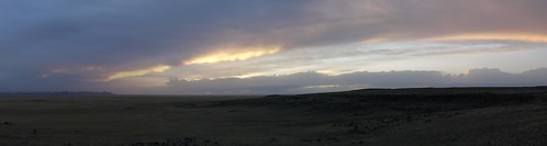 sunset desert mongolia gobi