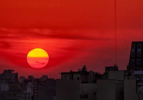city sunset sun sol argentina night buildings atardecer edificios buenosaires ciudad clear ocaso