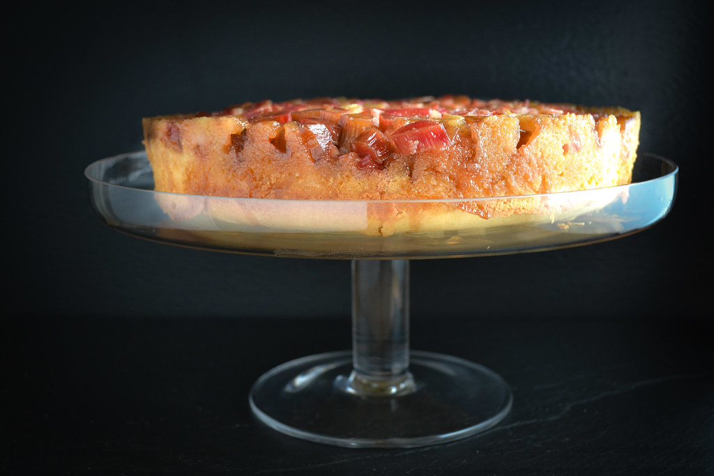 Rhubarb Upside-Down Cake | Things I Made Today