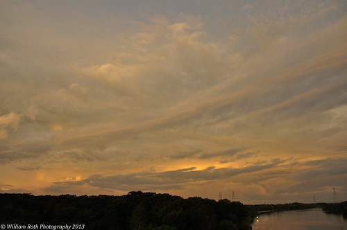 clouds sunrise river nikon florida d90