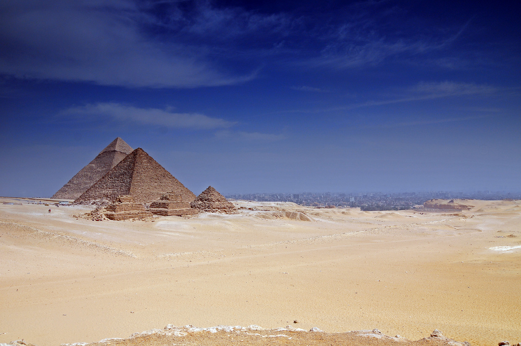 7. Pirámides de Giza. Autor, Salomon10