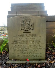 Memorial to Bradford's Victoria Cross Recipients