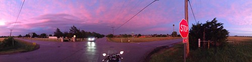 sunset sky panorama storm motorcycling iphone